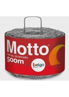 Arame Farpado Motto Belgo 500 Mt
