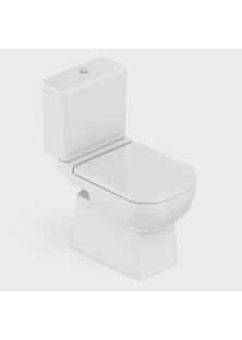 Kit Vaso Sanitário com Caixa Acoplada e Assento Soft Close Elite Celite