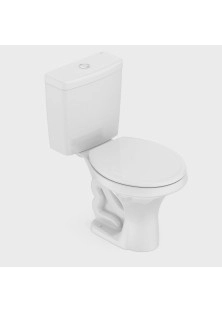Kit Vaso Sanitário com Caixa Acoplada 6L com Assento Zip Incepa